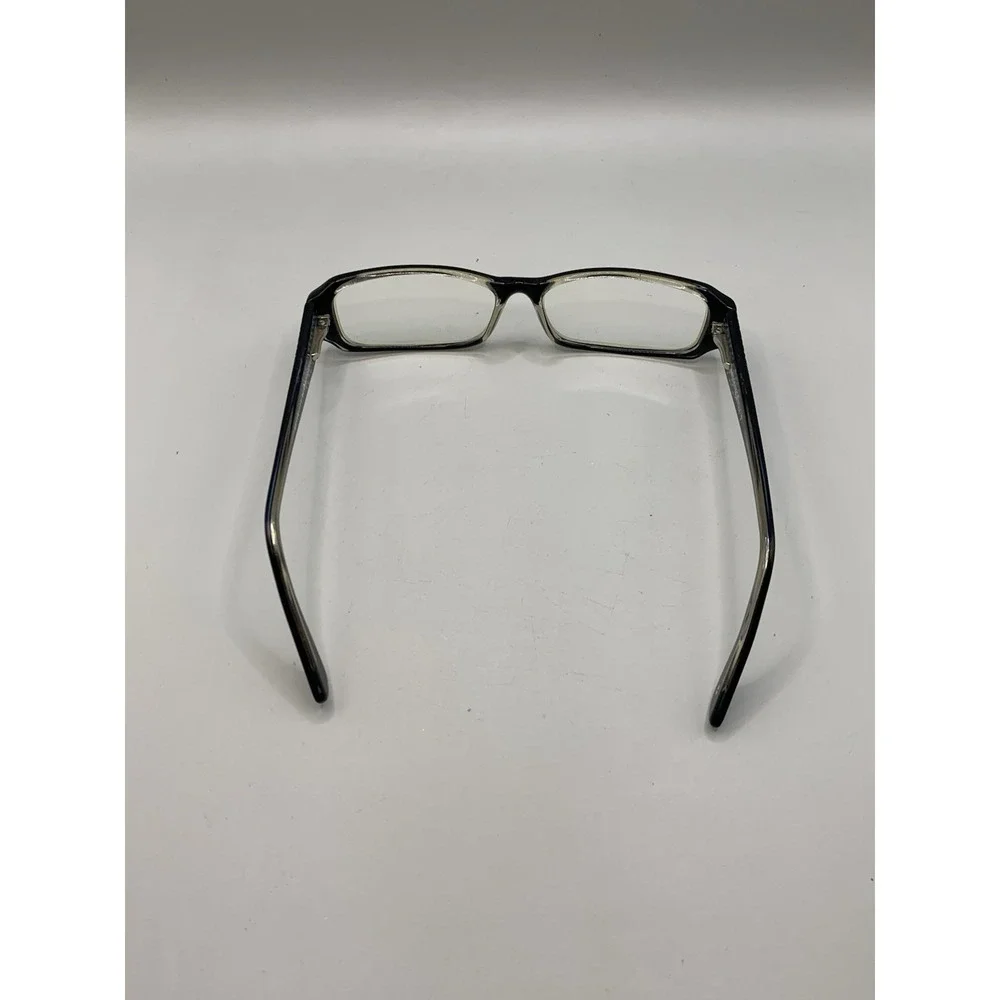 Jubilee Eyeglasses 51-15-135 Black Crystal Rectangle Full Rim Frame Only